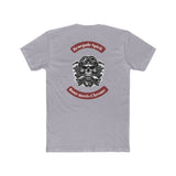 Renegade Spirit Unisex Cotton Crew Tee - Skull & Chrome Graphic T-Shirt Printify