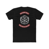 Renegade Spirit Unisex Cotton Crew Tee - Skull & Chrome Graphic T-Shirt Printify