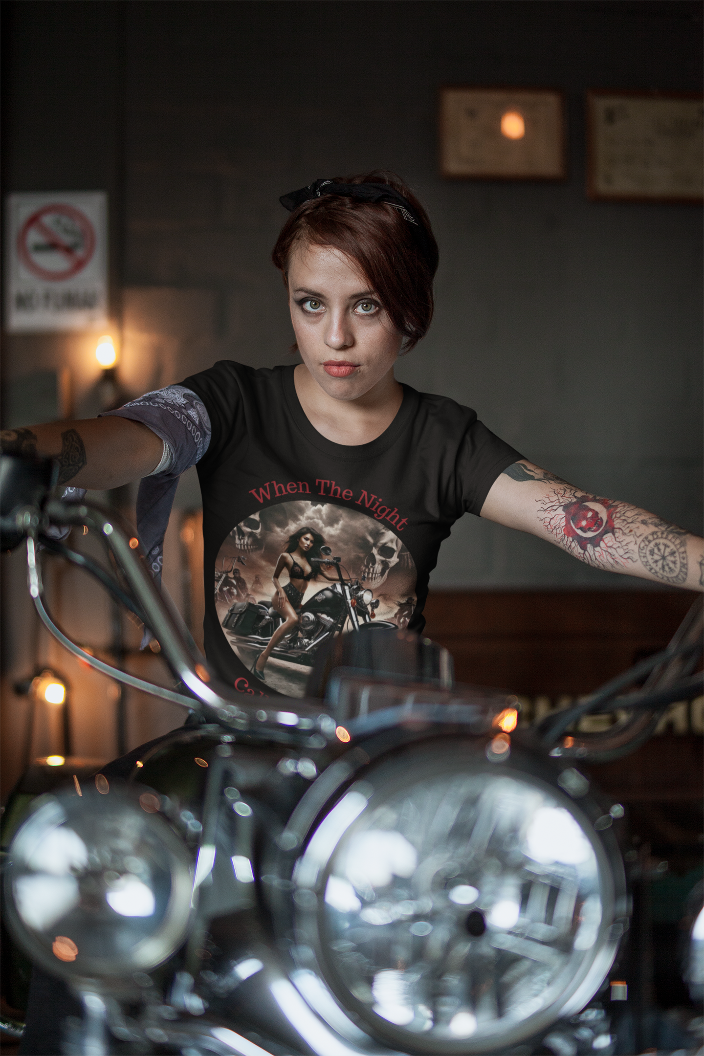 When the Night Calls Answer It Unisex premium t-shirt