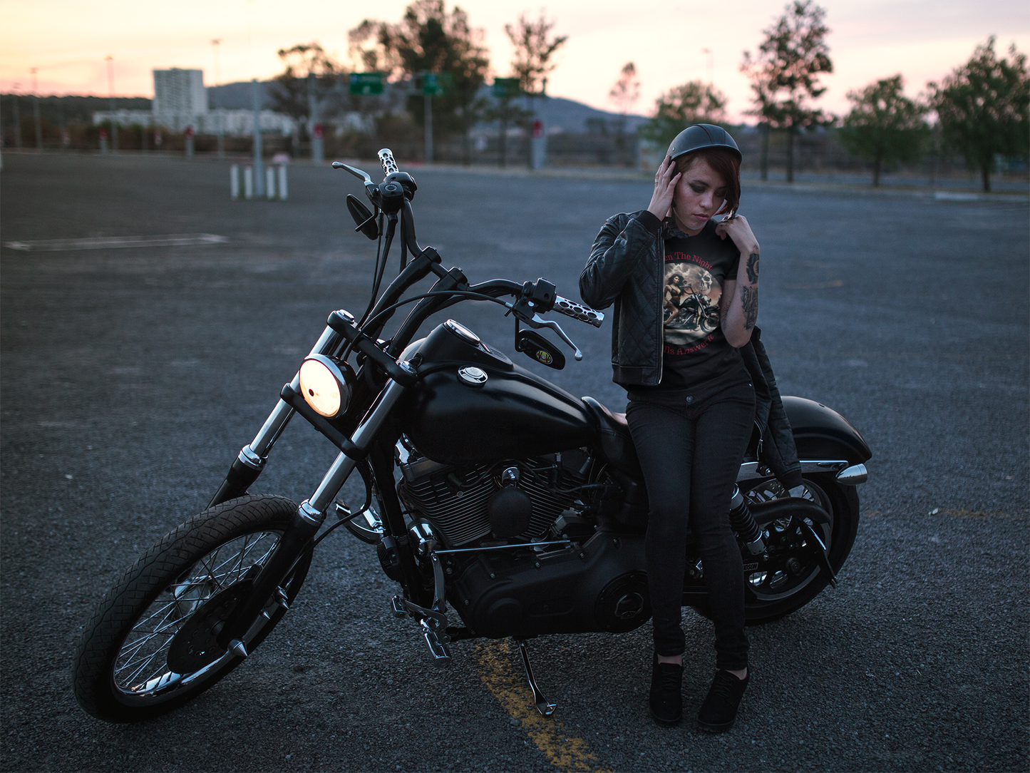 When the Night Calls Answer It Unisex premium t-shirt