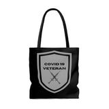 Covid 19 Veteran AOP Tote Bag.