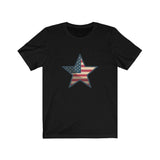 Star Flag Unisex Jersey Short Sleeve Tee.