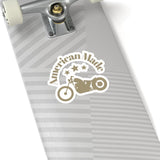 American made Kiss-Cut Stickers - Domino Zee