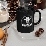 Domino Zee 11oz Black Mug Printify