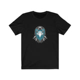 Angry Eagle Unisex Jersey Short Sleeve Tee.