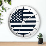 American Flag Wall Clock.