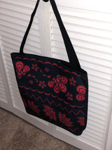 Lingerie Style AOP Tote Bag - Domino Zee