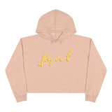 BRAT Crop Hoodie - Domino Zee