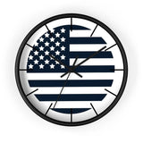 American Flag Wall Clock.
