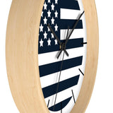 American Flag Wall Clock.
