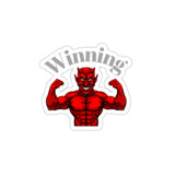 Winning Kiss-Cut Stickers Printify