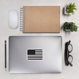 B & W American Flag Bubble-free stickers Domino Zee