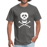 Pixel Skull & Cross Bones Unisex Classic T-Shirt.