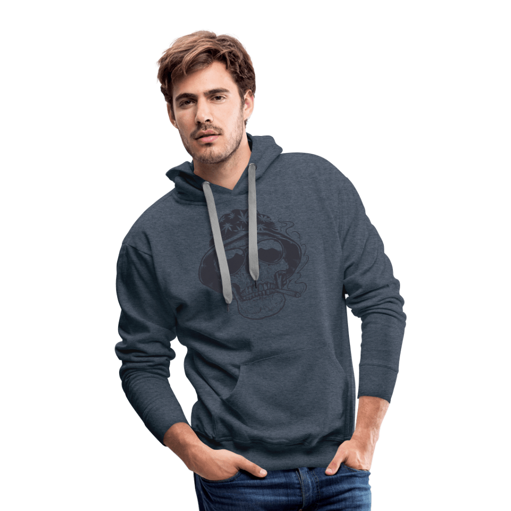 Men’s Premium Hoodie - heather denim