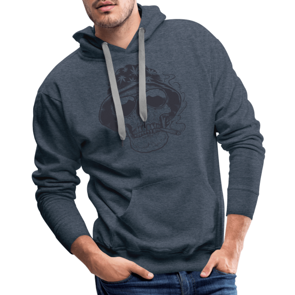 Men’s Premium Hoodie - heather denim