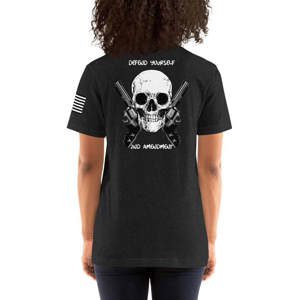 2 A Defend Yourself Unisex t-shirt