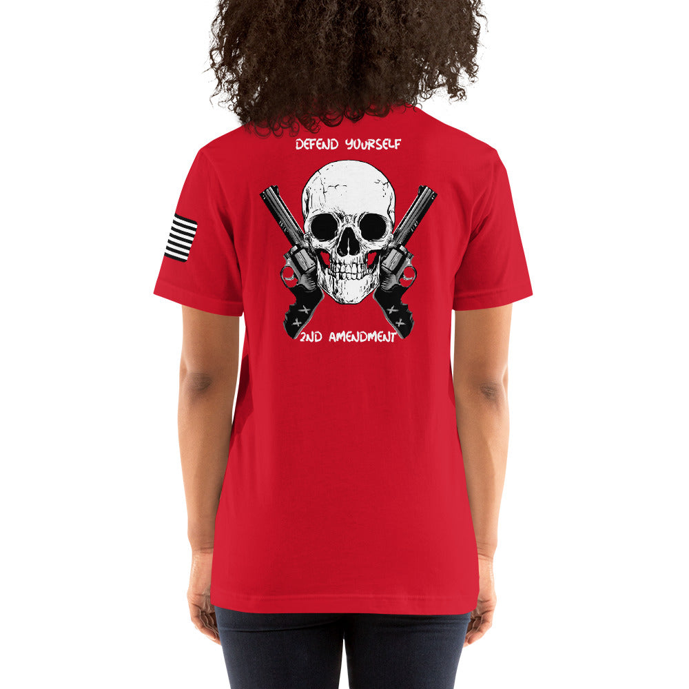 2 A Defend Yourself Unisex t-shirt