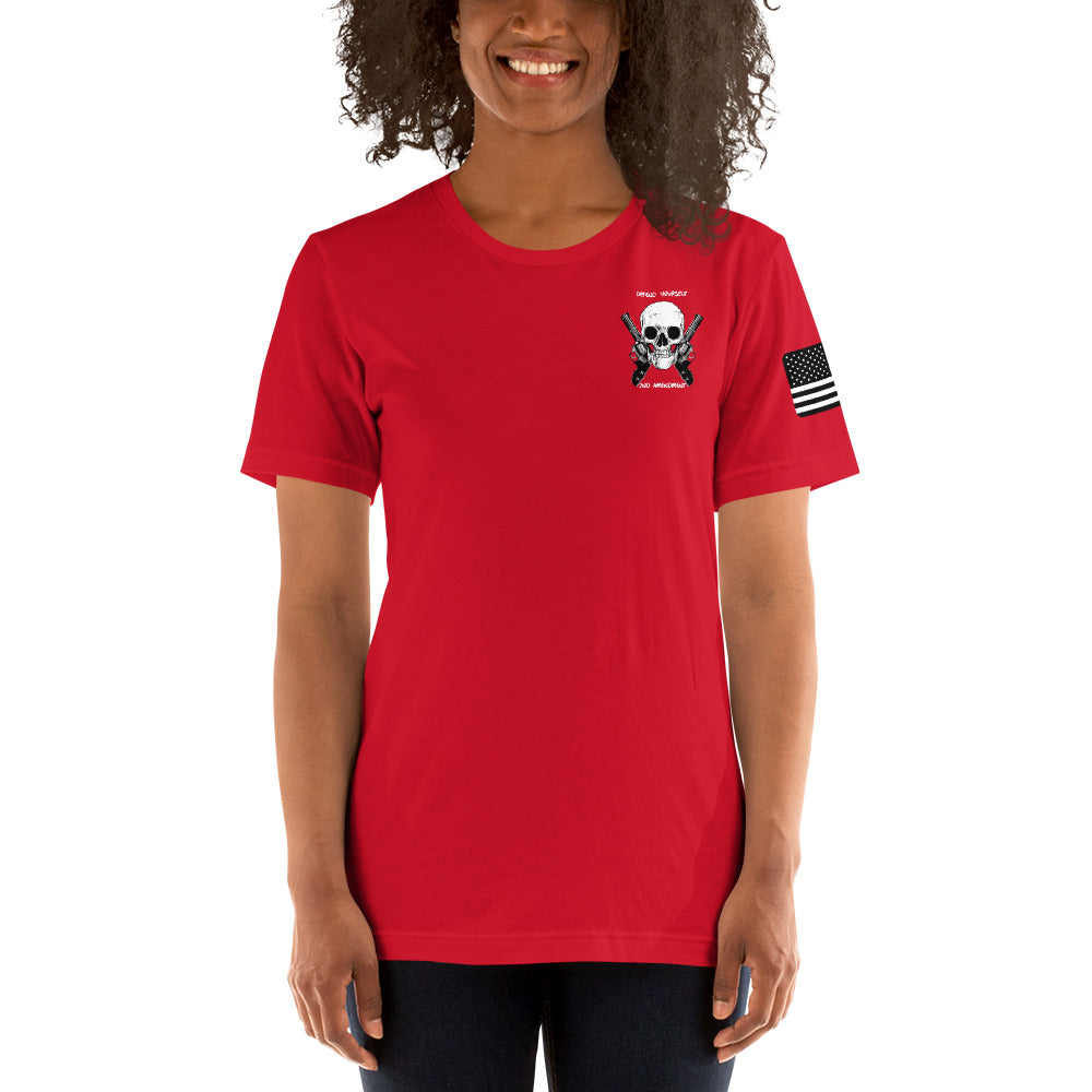 2 A Defend Yourself Unisex t-shirt