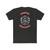 Renegade Spirit Unisex Cotton Crew Tee - Skull & Chrome Graphic T-Shirt Printify