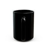 Built From Pressure Logo Mug | Black Ceramic Coffee Mug Printify