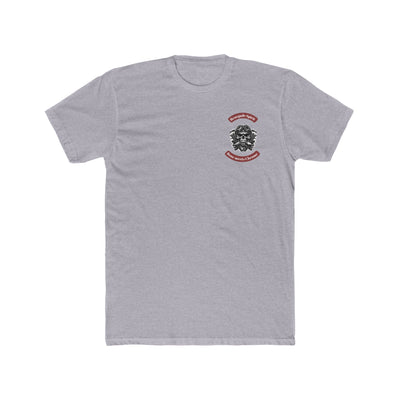 Renegade Spirit Unisex Cotton Crew Tee - Skull & Chrome Graphic T-Shirt
