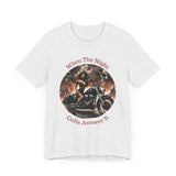 When The Night  Calls Unisex Jersey Short Sleeve Tee Printify