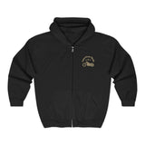American Made Motorcycle Zip Hoodie Printify
