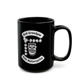 Motorcycle Grandpa Black Mug - "Real Grandpas Ride Motorcycles" 11oz/15oz