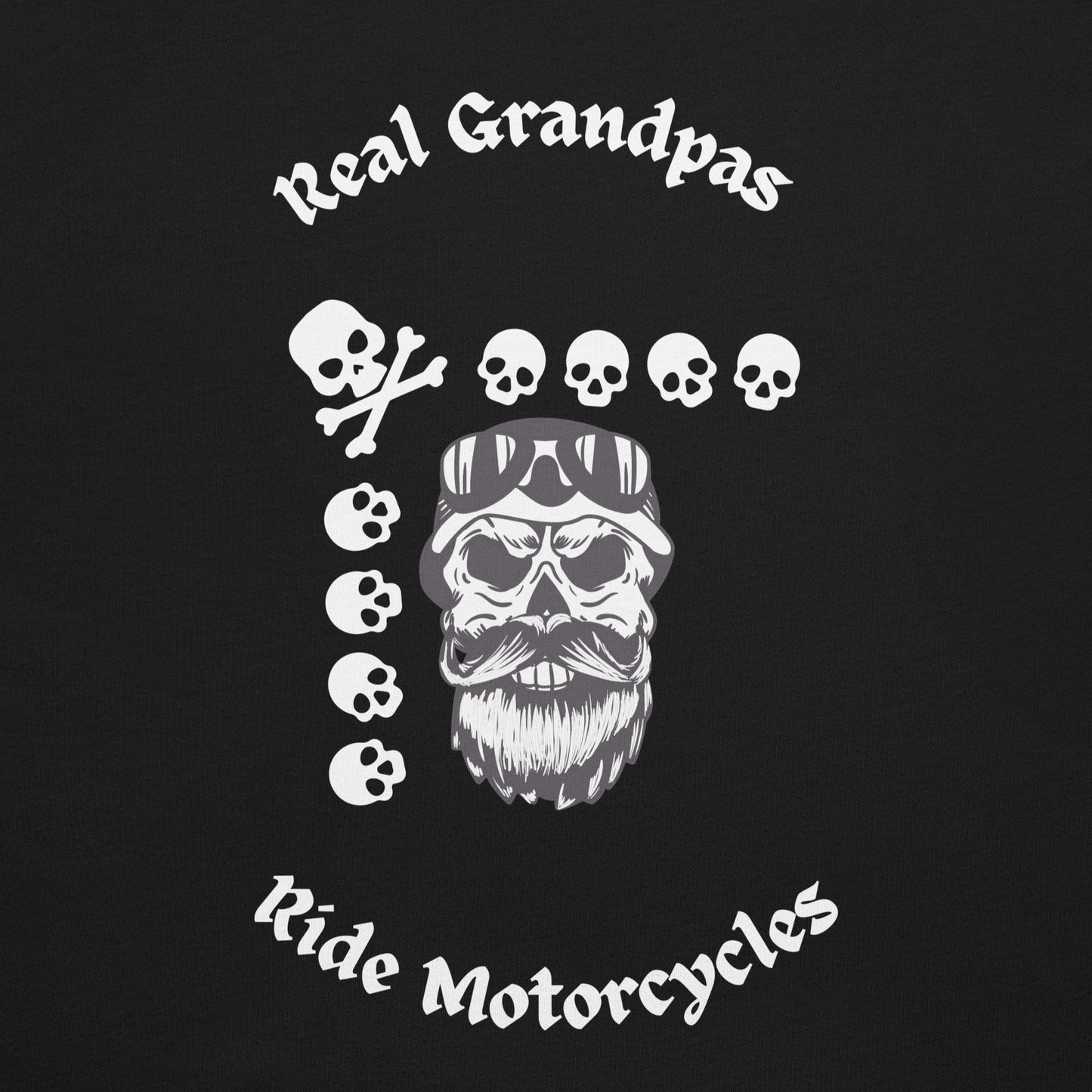 Real Grandpas ride Motorcycles Unisex t-shirt