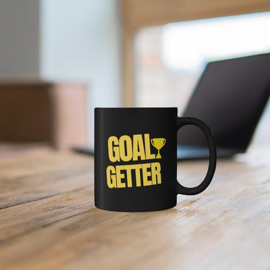 Goal Getter Black mug 11oz.