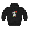 Skull & Rose Unisex Heavy Blend™ Hooded Sweatshirt - Domino Zee