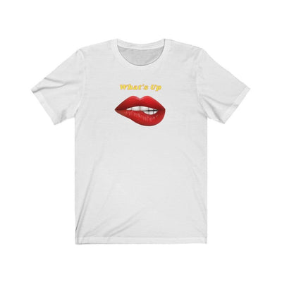 Sexy What's Up Unisex Jersey Short Sleeve Tee - Domino Zee