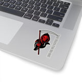 Time waits for no one Kiss-Cut Stickers - Domino Zee