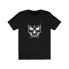 White Skull Unisex Jersey Short Sleeve Tee.