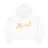 BRAT Crop Hoodie - Domino Zee