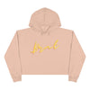 BRAT Crop Hoodie - Domino Zee