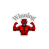 Winning Kiss-Cut Stickers