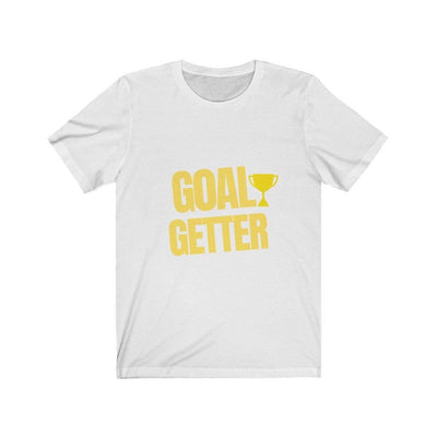 Goal Getter Unisex Jersey Short Sleeve Tee.
