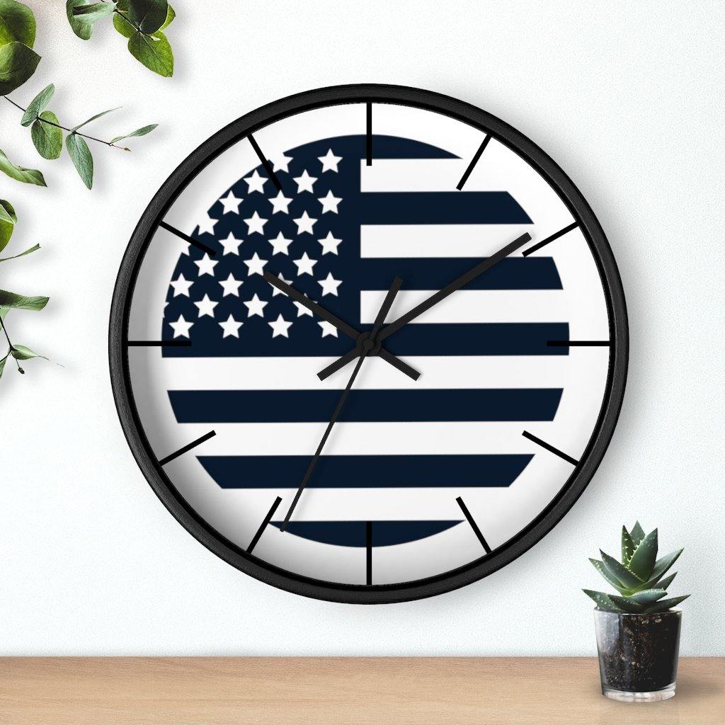 American Flag Wall Clock.