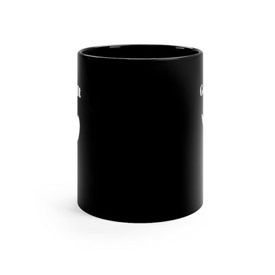 Go for It Black mug 11oz.