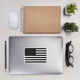 B & W American Flag Bubble-free stickers Domino Zee