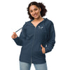 2A  Unisex fleece zip up hoodie - Domino Zee