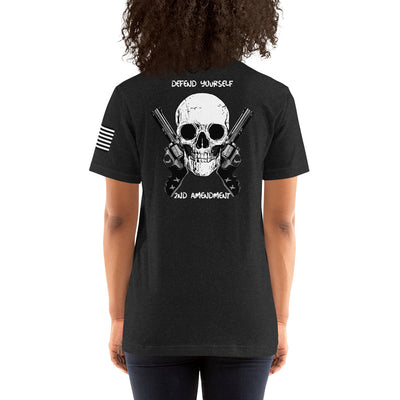 2 A Defend Yourself Unisex t-shirt