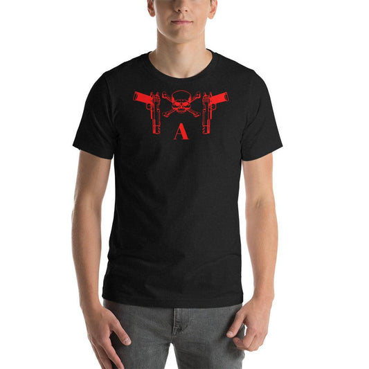 2A Skull Short-Sleeve Unisex T-Shirt - Domino Zee